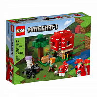 LEGO. Конструктор 21179 "Minecraft Mushroom" (Грибной дом)