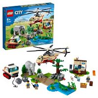 LEGO. Конструктор 60302 "City Wildlife Rescue Operation" (Операция по спасению зверей)
