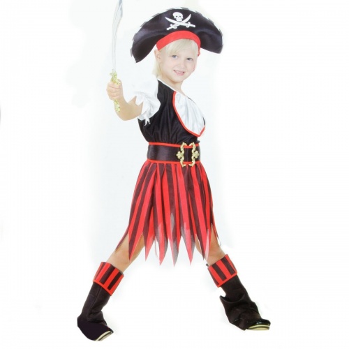 костюм пиратки 7-10 фото 2