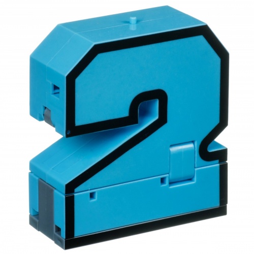 Трансформер 2в1 BONDIBOT Bondibon BOX 10,5?6?15,5 см,  цифра"2", арт. YB188-35E. фото 3