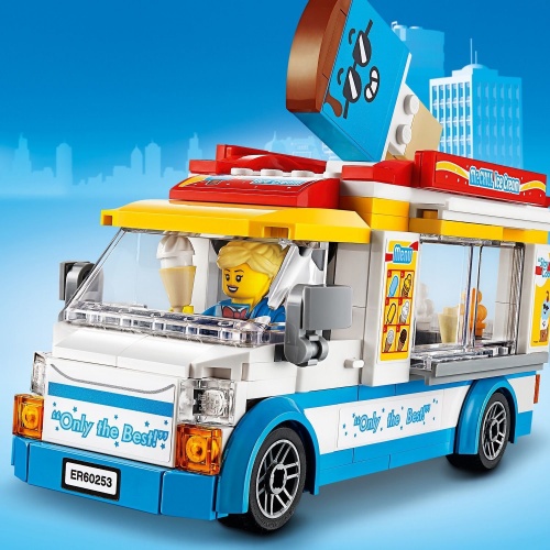 LEGO. Конструктор 60253 "City Ice-Cream Truck" (Грузовик мороженщика) фото 6