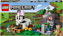 LEGO. Конструктор 21181 "Minecraft The Rabbit Ranch" (Кроличье ранчо)