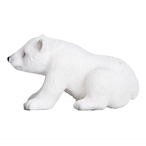 Белый медвежонок (сидящий) фото 3