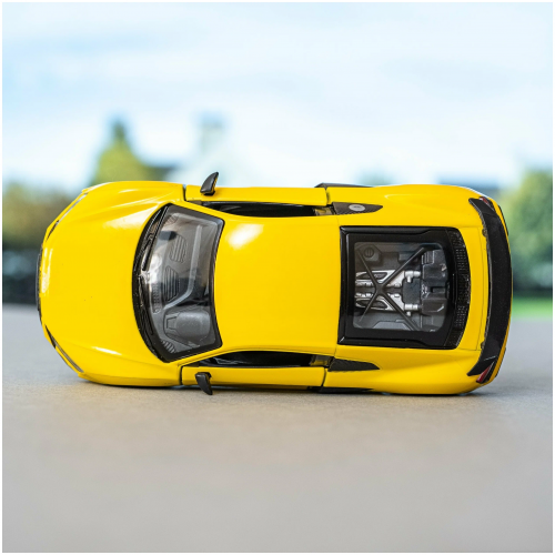 Kinsmart. Модель арт.КТ5422/4 "Audi R8 Coupe 2020" 1:36 (желтая) инерц. фото 5