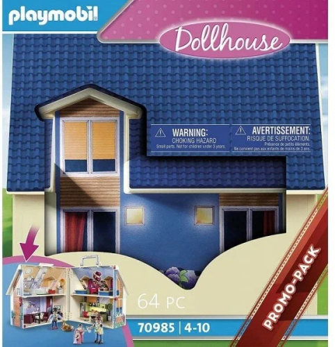 Playmobil. Конструктор арт.70985 "Take Along Dollhouse" (Кукольный домик) фото 5