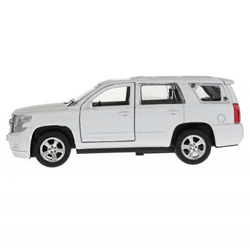 Технопарк. Модель "Chevrolet tahoe. Матовый" металл 12см, двери, багаж, белый, арт.TAHOE-12FIL-WH фото 3
