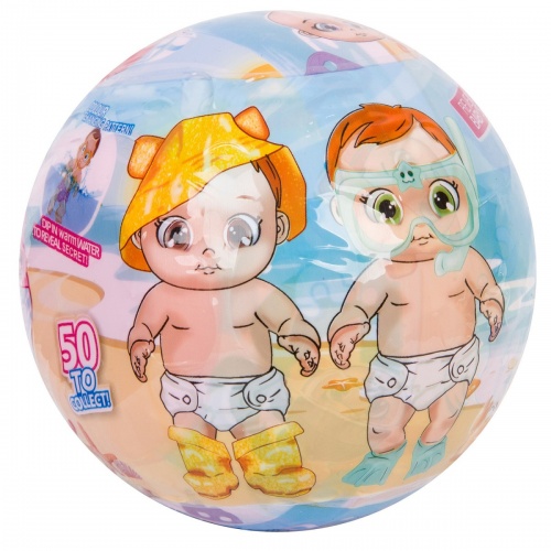 Беби-сюрприз Д95926/LM2518 ПОШТУЧНО Кукла в шаре с аксессуарами, серия пляж фото 4