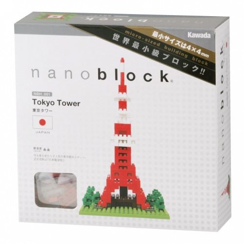 nanoblock Телебашня Tokyo Tower фото 3