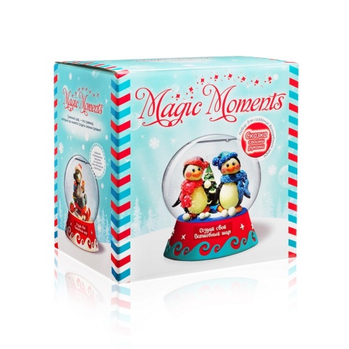 Набор для творчества MAGIC MOMENTS mm-8 Волшебный шар Пингвины фото 2