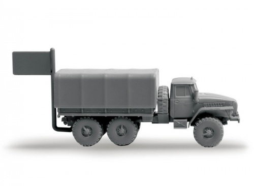 7417 Советский армейский грузовик "Урал" 4320. фото 3