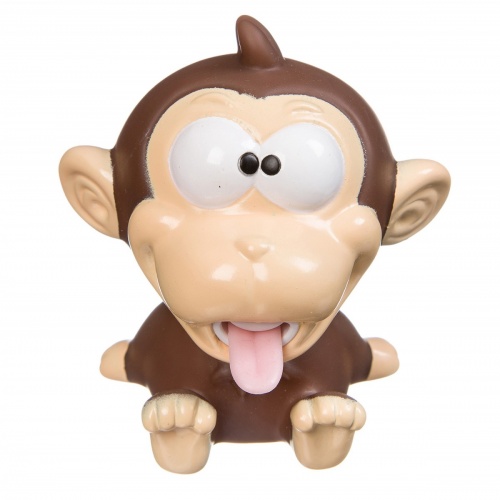 Чудики Bondibon детская игрушка-антистресс «ПОКАЖИ ЯЗЫК» обезьяна, BLISTER CARD 12x6х16 см фото 3