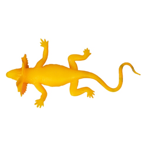 Игрушка-тянучка реалистичная «КАК ЖИВАЯ!» Bondibon, жёлтая ящерица, Blister фото 7