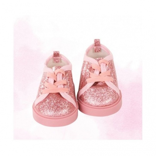 Обувь, туфли с блестками на шнурках роз, 42-50 см фото 2
