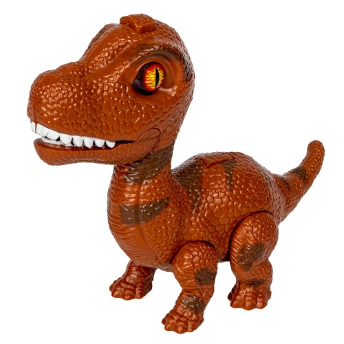 Сборный динозавр Дино Бонди со светом и звуком, брахиозавр, тм Bondibon, BOX 13x13x17,6 см, арт. MC2 фото 5