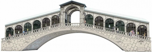 Ravensburger. Пазл карт. 3D 216 "Мост Риальто в Венеции" арт.12518 фото 4