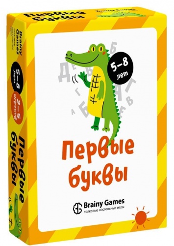 Настольная игра BRAINY GAMES УМ521 Первые буквы фото 2