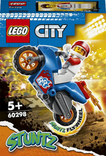 LEGO. Конструктор 60298 "City Rocket Stunt Bike" (Реактивный трюковый мотоцикл) фото 2