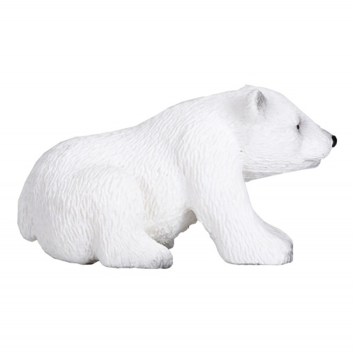 Белый медвежонок (сидящий) фото 4