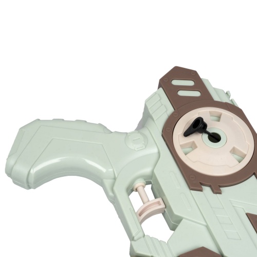 Водный пистолет Bondibon "Наше Лето", 2в1, РАС 33х19,5 см, 500 мл, зелёно-коричневый. фото 5