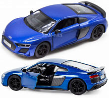 Kinsmart. Модель арт.КТ5422/2 "Audi R8 Coupe 2020" 1:36 (синяя) инерц.