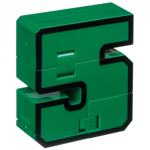 Трансформер 2в1 BONDIBOT Bondibon BOX 10,5?6?15,5 см,  цифра"5", арт. YB188-35E. фото 3