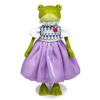 Мягкая игрушка BUDI BASA Kva24-02 Джейн Кваковская в жаккардовом жилете 24 см