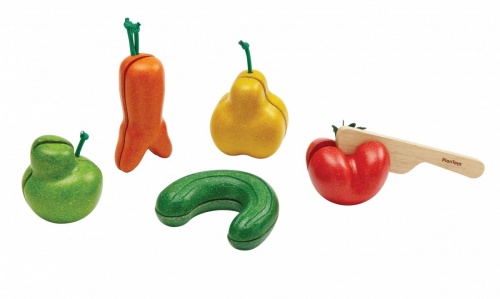 Деревянный набор Plan Toys "Чудные фрукты и овощи" фото 8