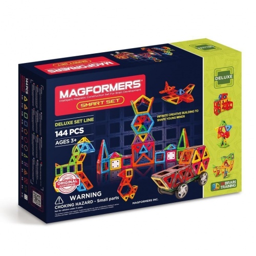 Магнитный конструктор MAGFORMERS 710001 Smart set фото 2