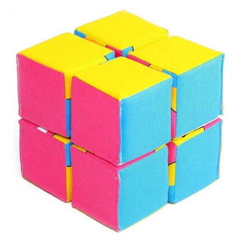 Мягкие кубики Собери картинку Зверята 8 шт (336) фото 6