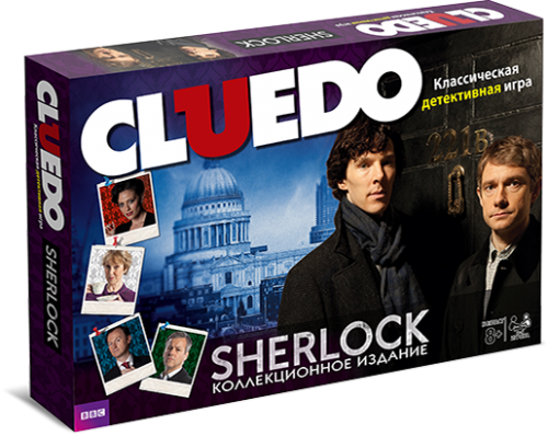 Настольная игра CLUEDO Sherlock (Шерлок) фото 2