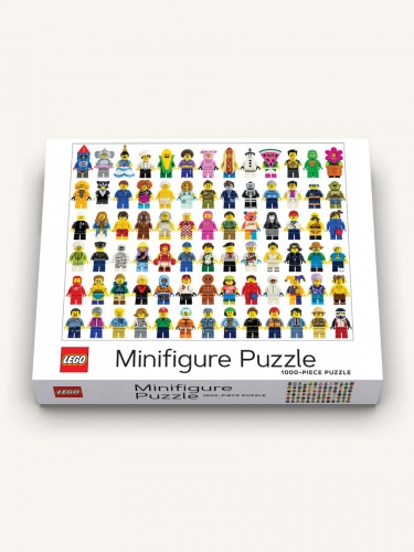 Пазл LEGO 9781452182278 Minifigure Puzzle 1000 дет. фото 3
