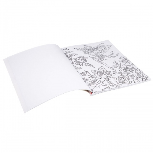 Книга раскрасок антистресс BONDIBON,  Дыхание весны, 24 дизайна, размер 28,5x21 см, арт. CPA3205V фото 3