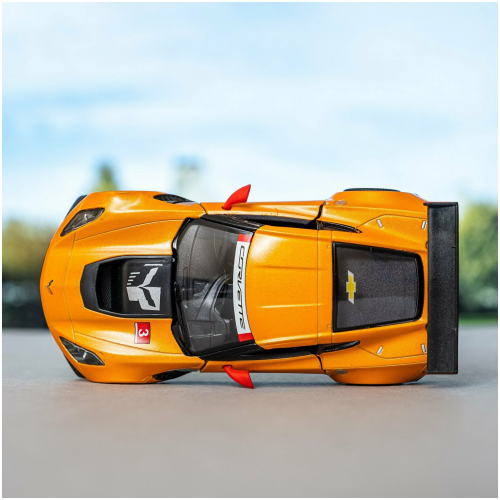Kinsmart. Модель арт.КТ5397/4 "Corvette C7. R Race Car 2016" 1:36 (оранжевая) инерц. фото 5
