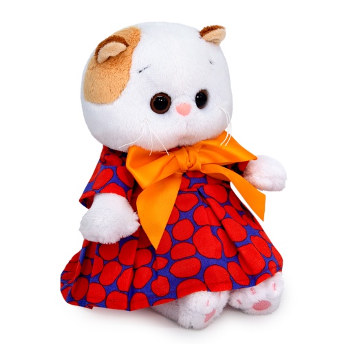 Мягкая игрушка BUDI BASA LB-101 Ли-Ли BABY в платье с оранжевым бантом 20 см фото 2