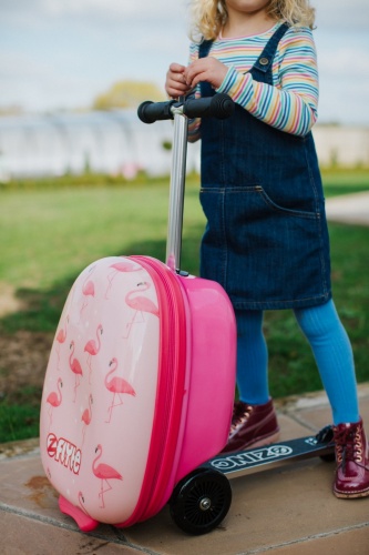 Самокат-чемодан ZINC Фламинго фото 14