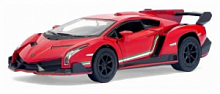 Kinsmart. Модель арт.КТ5367/1 "Lamborghini Veneno" 1:36 (красная) инерц.