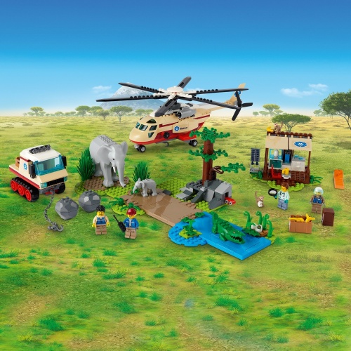 LEGO. Конструктор 60302 "City Wildlife Rescue Operation" (Операция по спасению зверей) фото 4