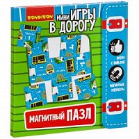Компактные развивающие игры в дорогу  МАГНИТНЫЙ ПАЗЛ 5+, арт. ВВ3561
