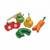 Деревянный набор Plan Toys "Чудные фрукты и овощи"