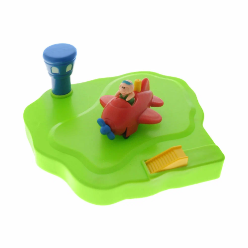 Жирафики.681123 Игрушка для ванной "Аэродром" плавающий, заводн. фото 4