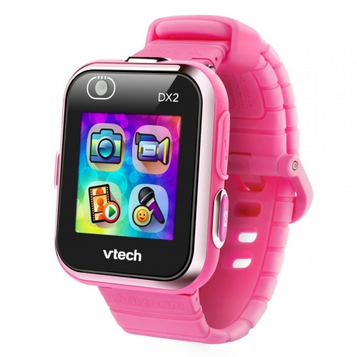 Детские наручные часы VTech Kidizoom SmartWatch DX2, розовые фото 7