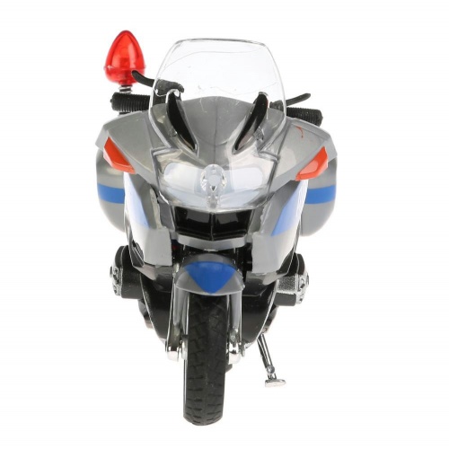 Технопарк. Мотоцикл "ДПС" металл. 12,5см,свет+звук, подвиж. элементы арт.586856-R1 фото 6
