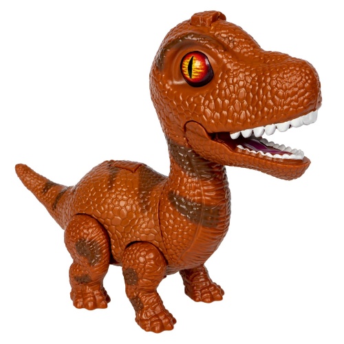 Сборный динозавр Дино Бонди со светом и звуком, брахиозавр, тм Bondibon, BOX 13x13x17,6 см, арт. MC2 фото 7