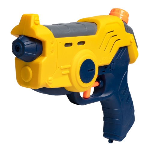 Водный пистолет Bondibon "Наше Лето", РАС, 19х16х5,5 см, 200 мл, жёлто-синий. фото 3