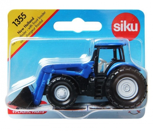 Трактор Siku "New Holland", с ковшом фото 7
