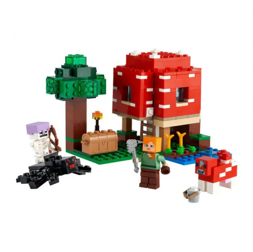 LEGO. Конструктор 21179 "Minecraft Mushroom" (Грибной дом) фото 2