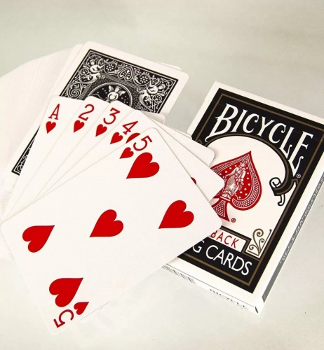 Карты игральные "Bicycle" 54 (картон 310 (Rider back core) фото 4