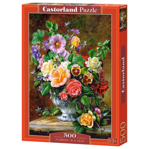 Пазлы B-52868 Цветы в вазе, 500 деталей Castor Land фото 2