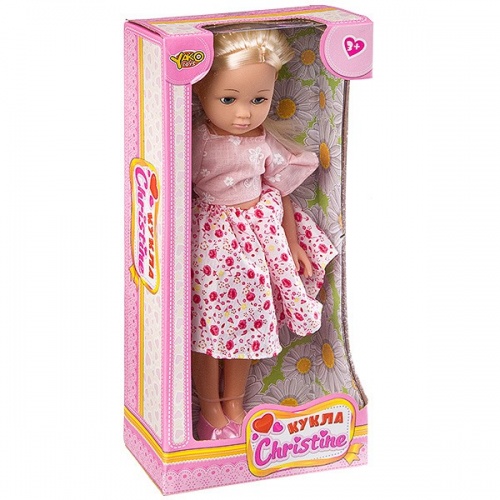 Кукла  Cristine 35 см, ВОХ 39х17х9 см,  арт.M7578-1. фото 2