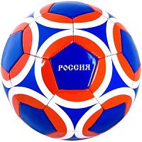 Мяч футбольный, 280-300г, №5, PVC, глянц., 1 слой, Россия.
